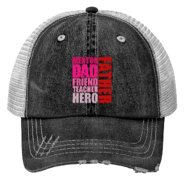 Discover One Father's Day Trucker Hats Graphic.