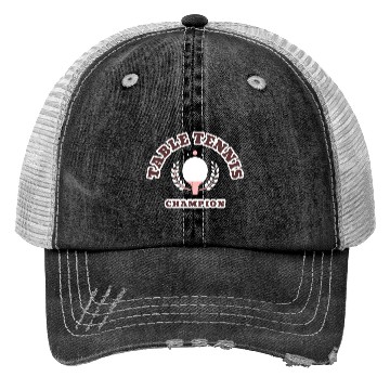 Discover Table Tennis Ping Pong Sports Champion Trucker Hats