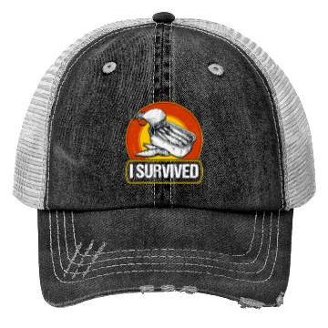 Discover I Survived Swedish Surströmming Trucker Hats