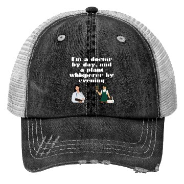 Discover I am a doctor by day, relaxing design Trucker Hats