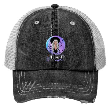 Discover Magic Witch Tarot cards Beware potion witchy hat Trucker Hats