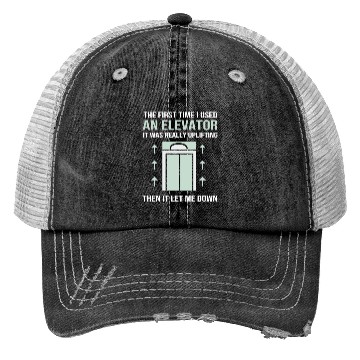 Discover The First Time I Used An Elevator Mechanic Trucker Hats