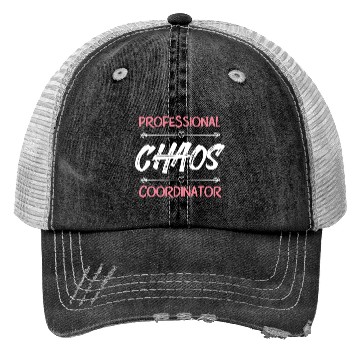Discover Funny Chaos Coordinator Mom Teacher Parenting Gift Trucker Hats