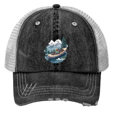 Discover Travel kayak tour Trucker Hats