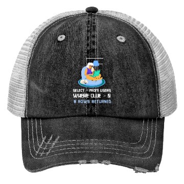 Discover Computer Science Programmer IT Nerd DBA Trucker Hats IT