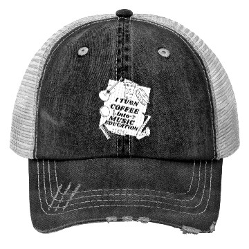 Discover Music Teacher Trucker Hats
