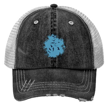 Discover Flying Birds Trucker Hats