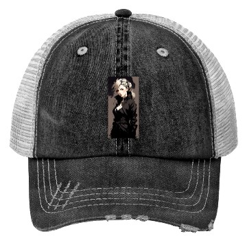 Discover black lady Trucker Hats