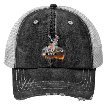 Discover Forest Guardian Deer Trucker Hats