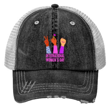 Discover International Women's Day 2023 - Womens Embrace Eq Trucker Hats