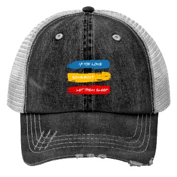 Discover Let Them Sleep Trucker Hats
