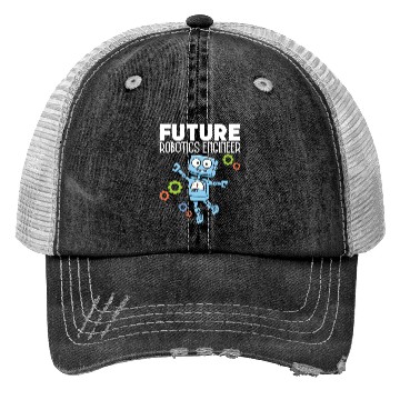 Discover Future Robotics Engineer Robotisc Trucker Hats