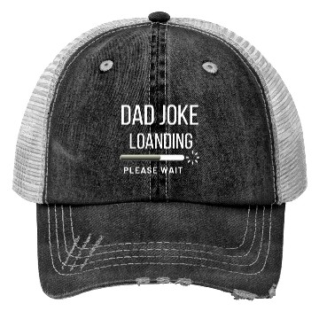 Discover Dad Trucker Hats Funny, Dad Joke Loanding Trucker Hats, 0