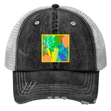 Discover Beautiful Ocean Patterns Design Trucker Hats