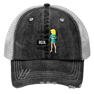 Discover Nurse Aur Real Hero Cartoon Trucker Hats