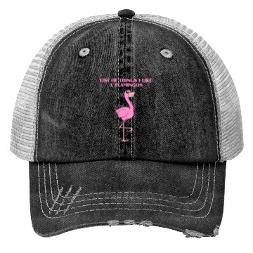 Discover Funny Flamingo For Flamingo Lover Trucker Hats