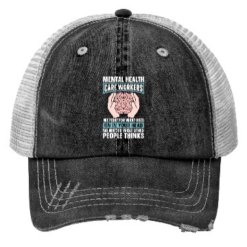 Discover Psychology Psychologist Brain Trucker Hats