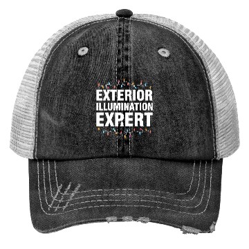 Discover Exterior Illumination Expert Christmas Light Trucker Hats