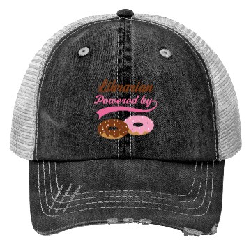 Discover Librarian Donut Lover Trucker Hats