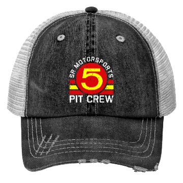 Discover Sr Pit Crew Trucker Hats
