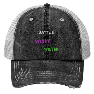Discover BATTLE STREET WRITER Trucker Hats