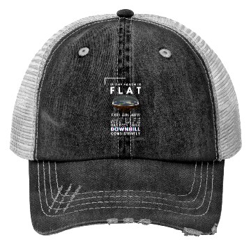 Discover FLAT EARTH Trucker Hats