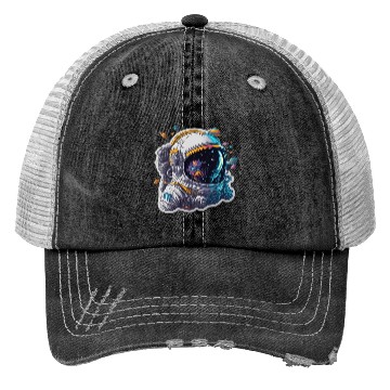 Discover astronaut lost planets space Trucker Hats