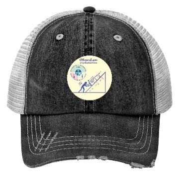 Discover Electrical engineering ohm Law explanation Trucker Hats