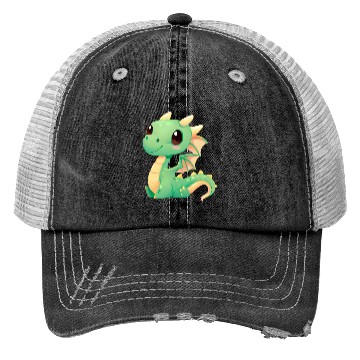 Discover CUTE DRAGON Trucker Hats