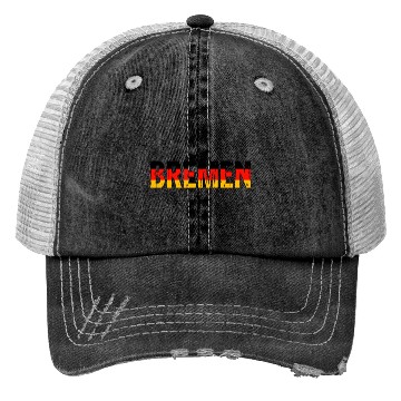 Discover Bremen Germany flag Trucker Hats