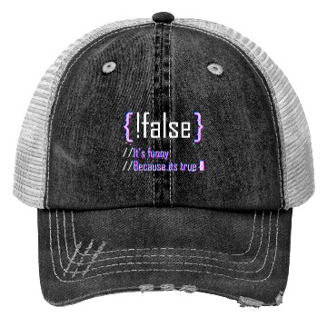 Discover Programming Code Computer Science Web Trucker Hats