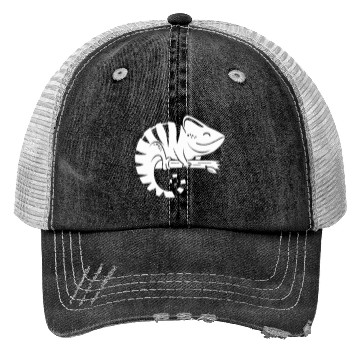 Discover Chubby Iguana Happy Lizard Lover Trucker Hats