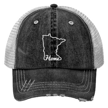Discover Minnesota Home Mn State Map Minnesotan Trucker Hats