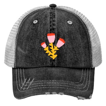 Discover Sunrise Flower Trucker Hats