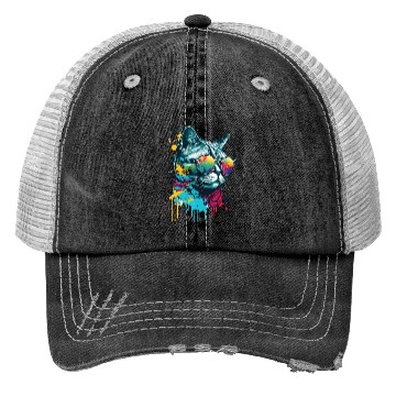 Discover Cat Master Trucker Hats