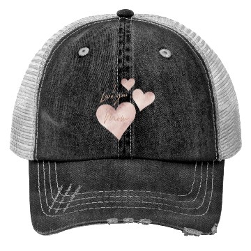 Discover I love you Mom Trucker Hats