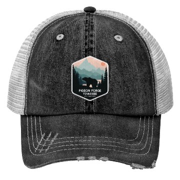 Discover Pigeon Forge Great Smoky Mountains Trucker Hats