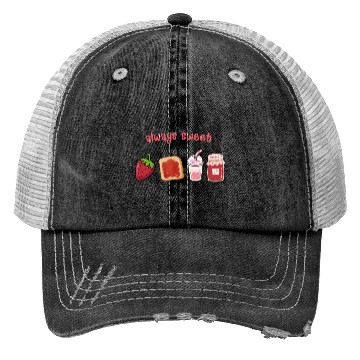 Discover Always sweet Embrace the Strawberry Life Trucker Hats