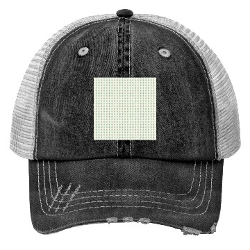 Discover Teal Squares Pattern Trucker Hats