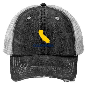 Discover Proud To Be From CALIFORNIA Trucker Hats