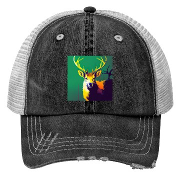 Discover Deer future ink Trucker Hats