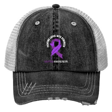 Discover Lupus Awareness Lupus Fighter Trucker Hats