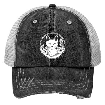 Discover Cat Kitten Feline Meow Trucker Hats
