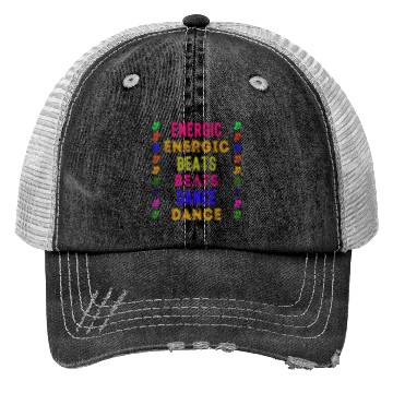 Discover Energic Beats Dance Trucker Hats