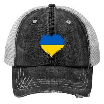 Discover Ukraine Pride Feel Ukrainian Flag Colors Peace Trucker Hats