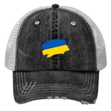 Discover Ukrainian Flag Ukraine Trucker Hats