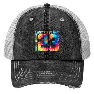 Discover My Last First Day Senior Class Of 2023 Back to Sch Trucker Hats