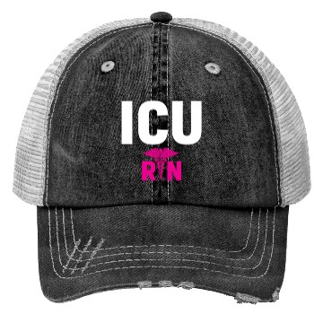 Discover Icu Registered Nurse Intensive Care Unit Rn Staff Trucker Hats