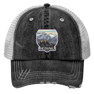 Discover Denali national park Trucker Hats