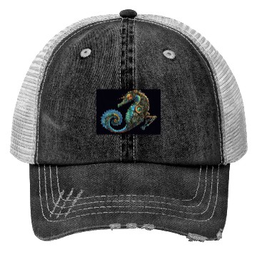 Discover Cybernetic Octopus Trucker Hats